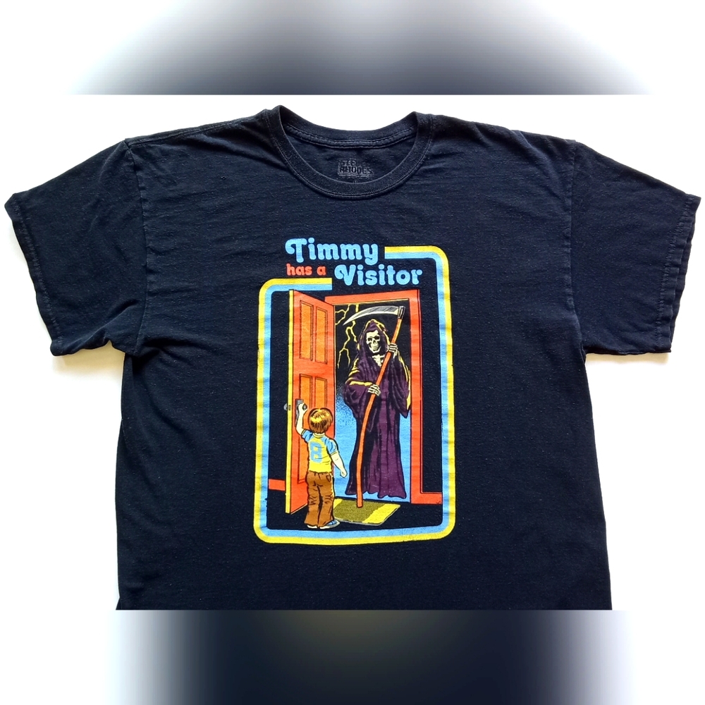 'Timmy Has A Visitor' T-Shirt By Steve Rhodes